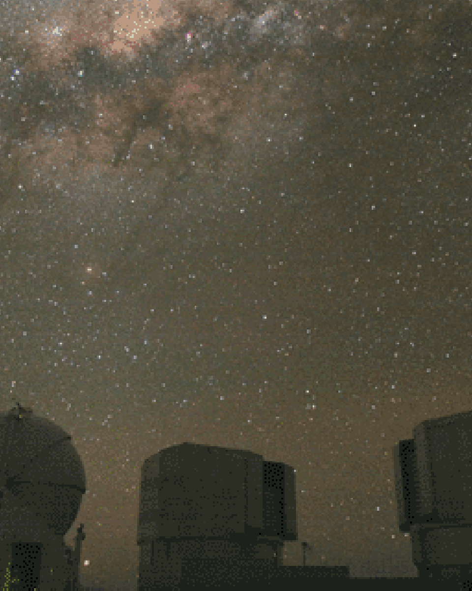 The Milky Way Over Paranal
