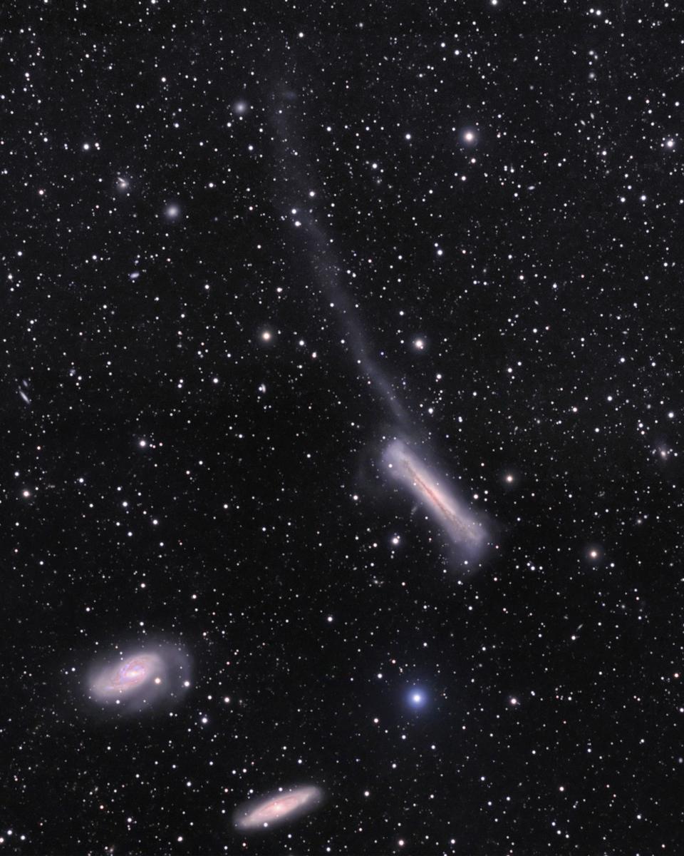 The Tidal Tail of NGC 3628