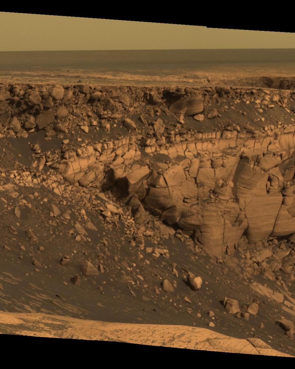 At the Edge of Victoria Crater