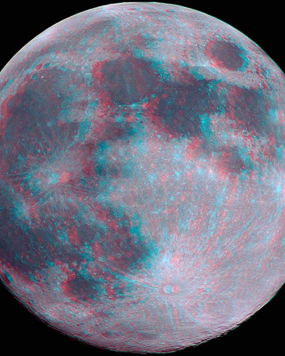 3D Full Moon