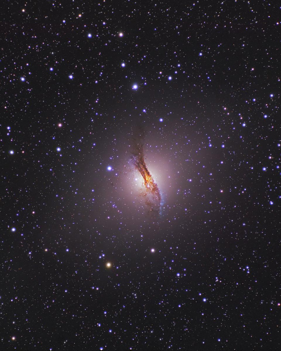 Jumbled Galaxy Centaurus A