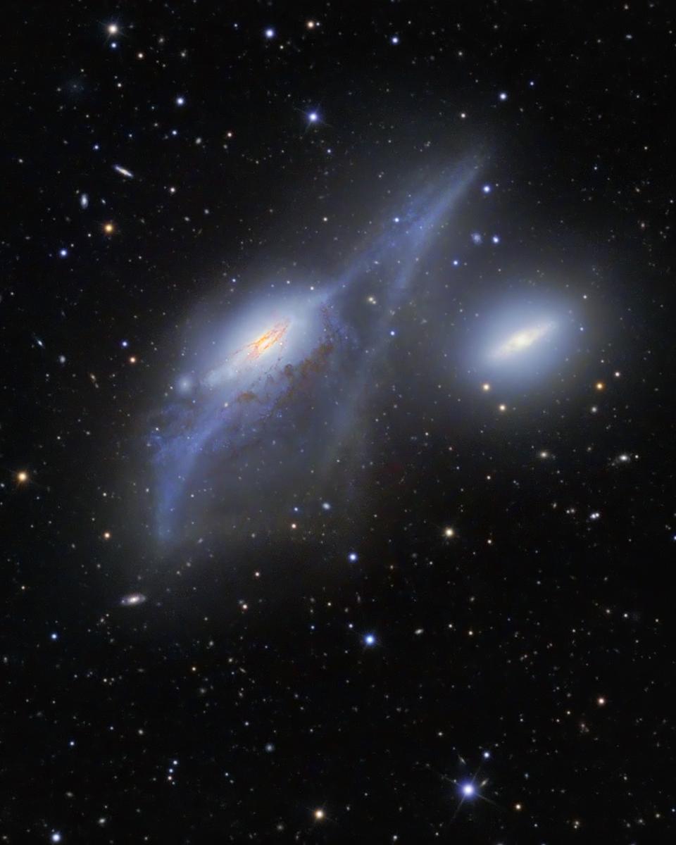 Markarian's Eyes