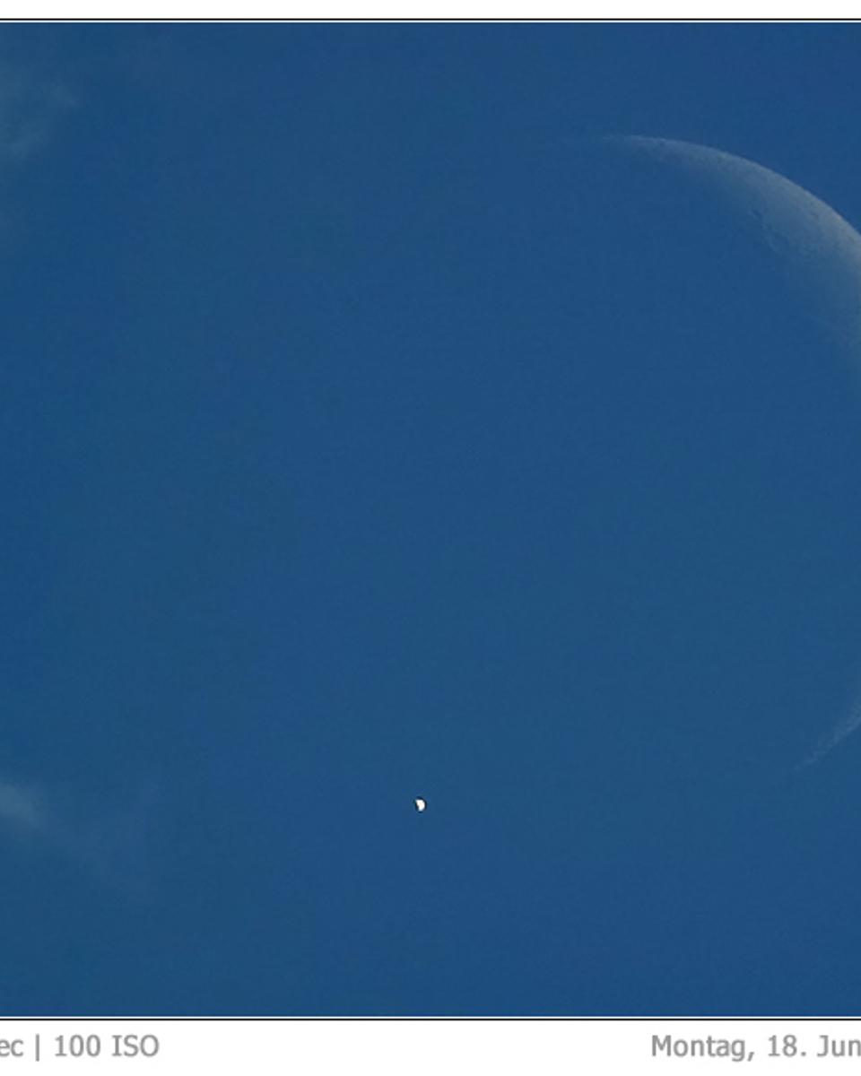 A Daylight Eclipse of Venus