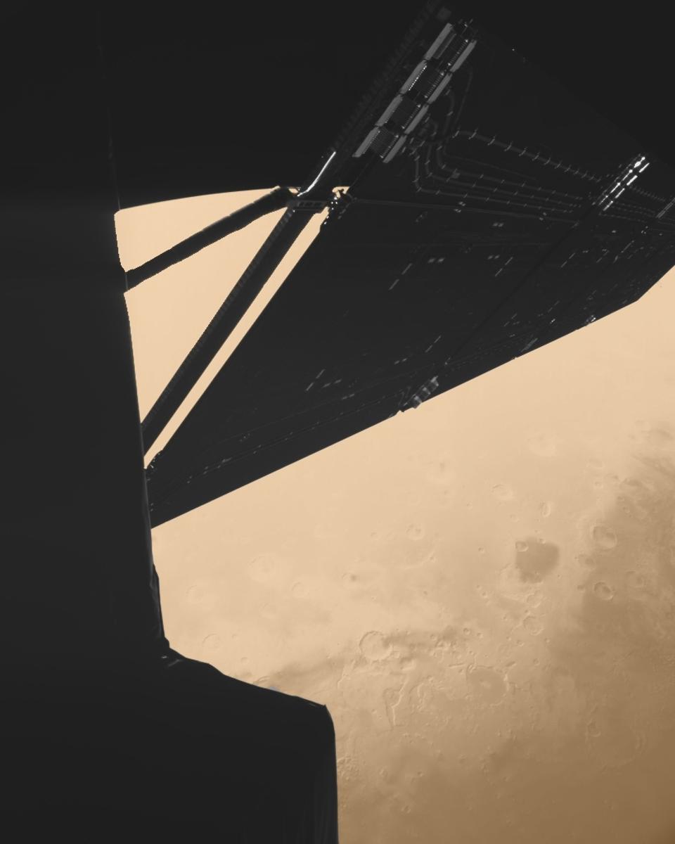 Rosetta Over Mars