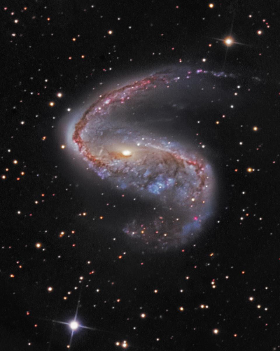 NGC 2442: Galaxy in Volans
