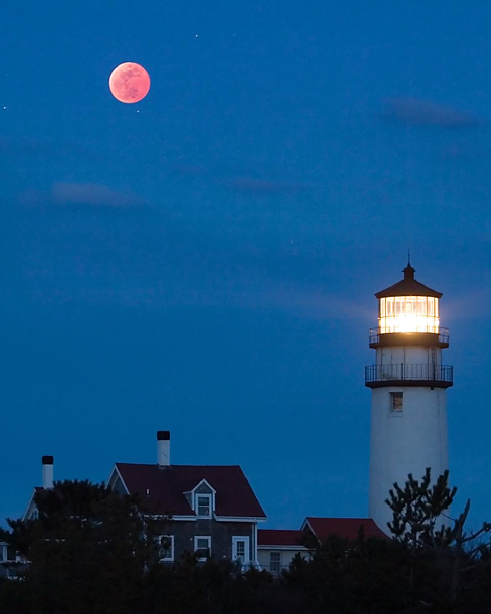Eclipse with Lighthouse