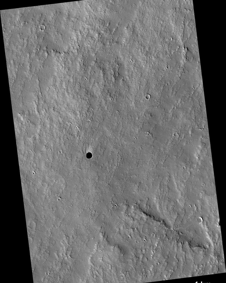 A Hole in Mars