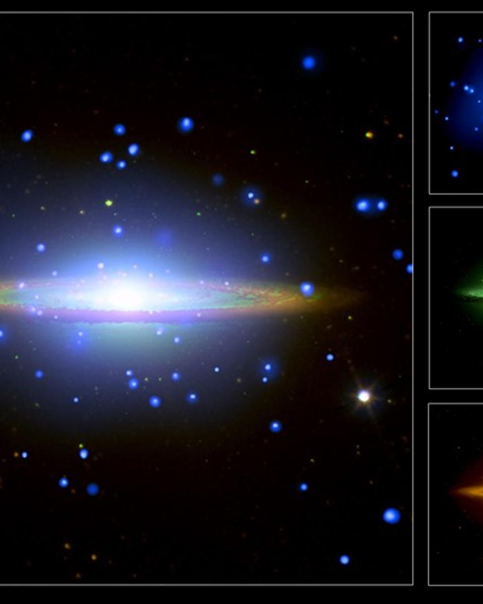 Sombrero Galaxy Across the Spectrum