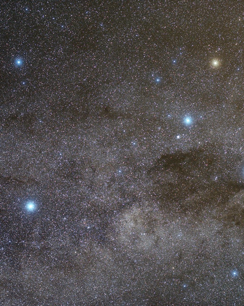 The Milky Way Near the Southern Cross