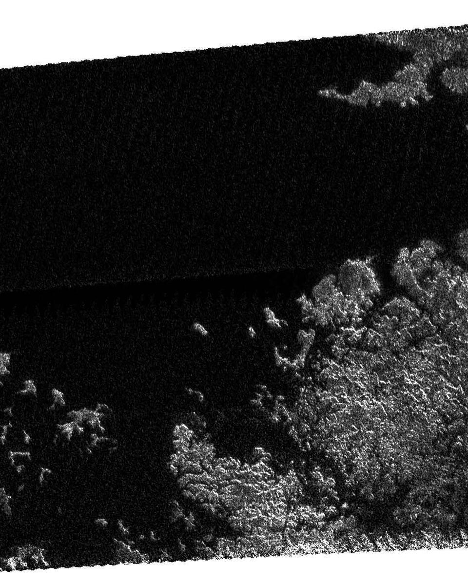 Liquid Sea on Saturn's Titan