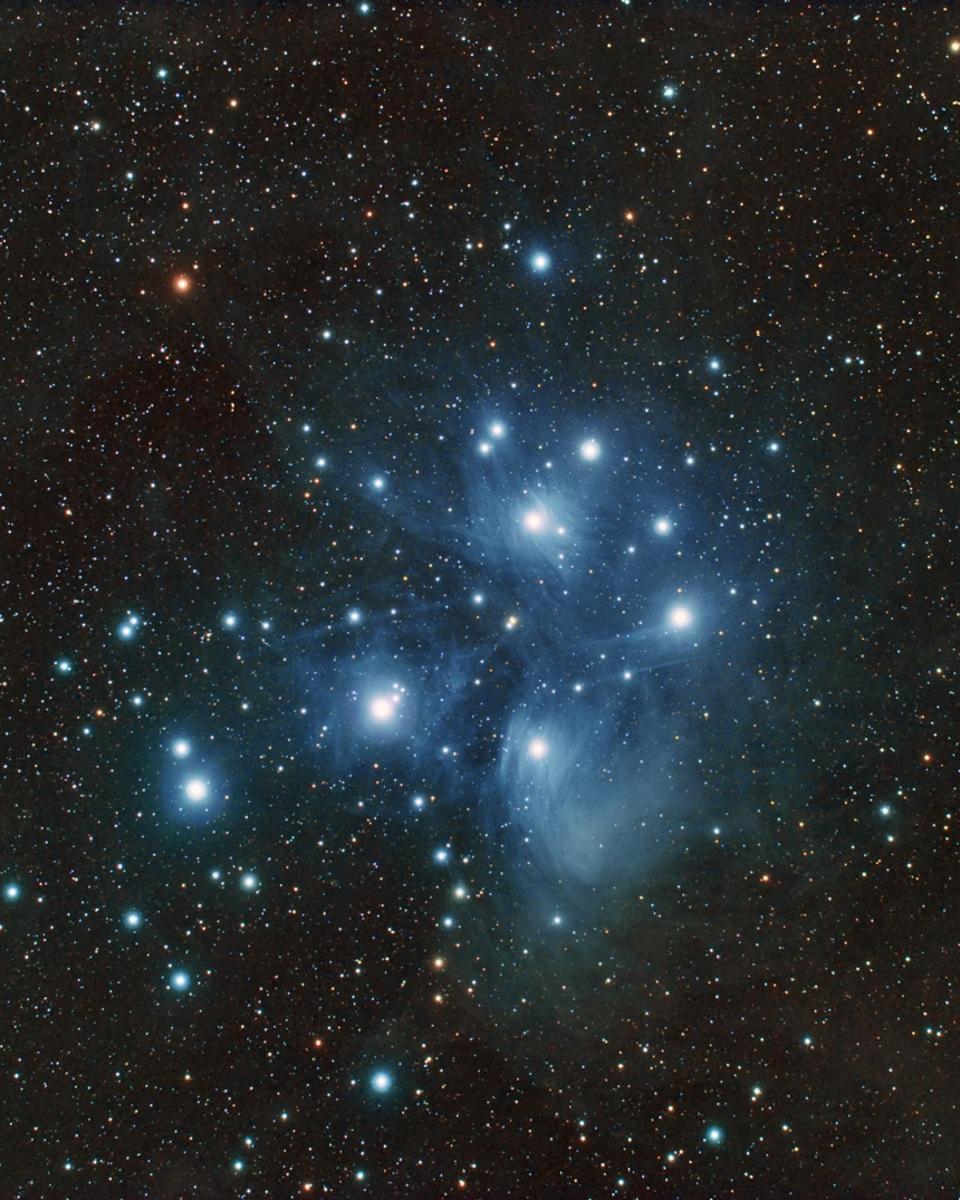 M45: The Pleiades Star Cluster