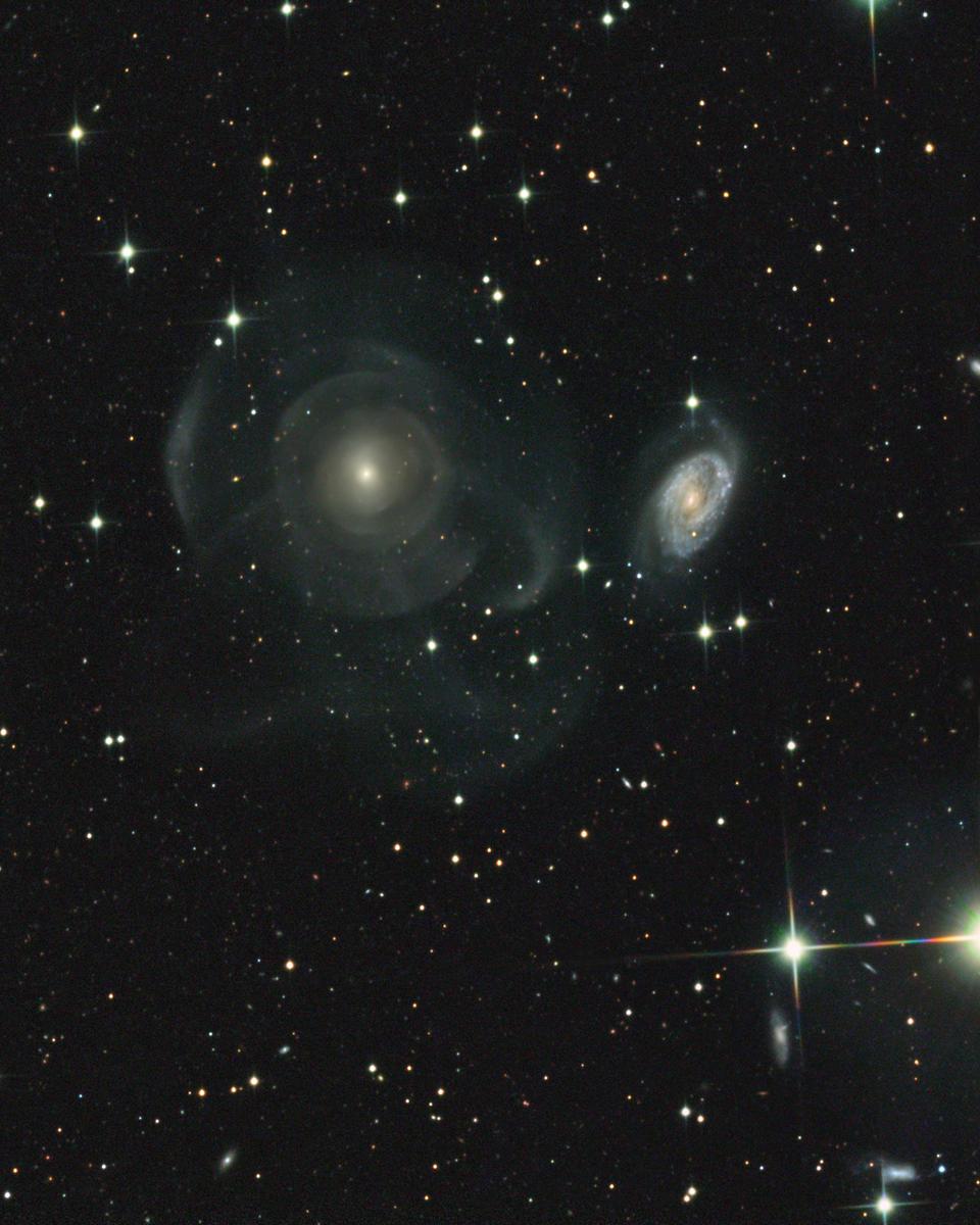 Galaxy NGC 474: Cosmic Blender