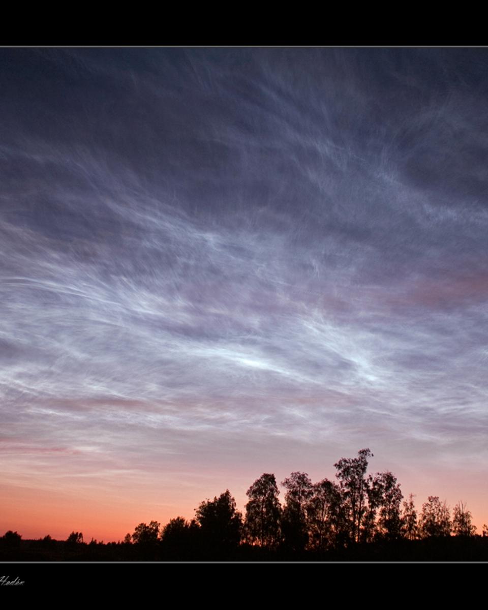 Noctilucent Clouds Over Sweden