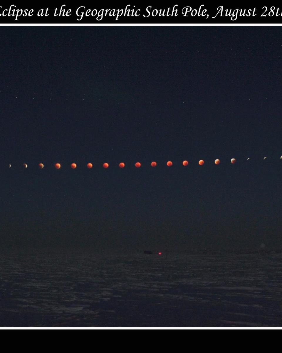 South Pole Lunar Eclipse