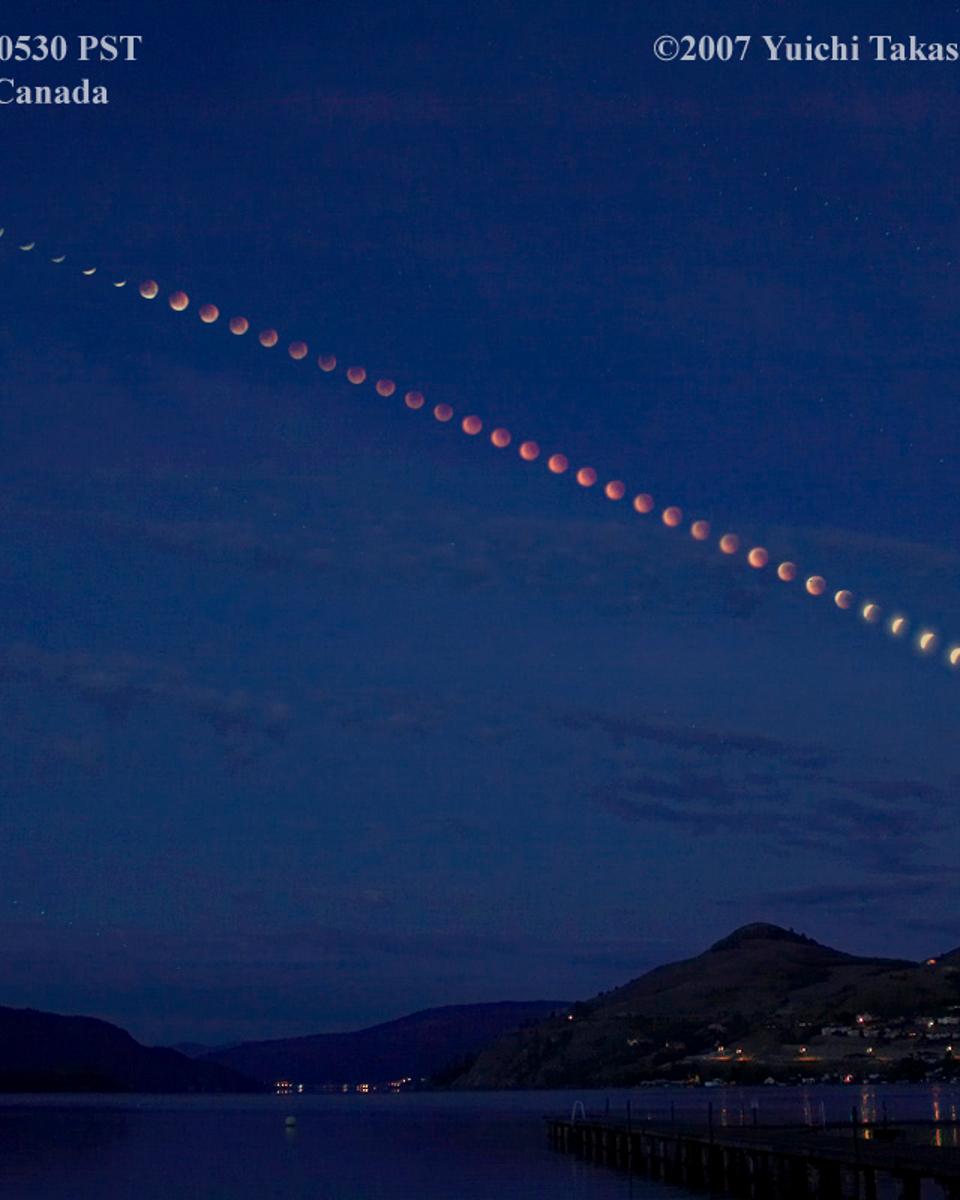 Kalamalka Lake Eclipse