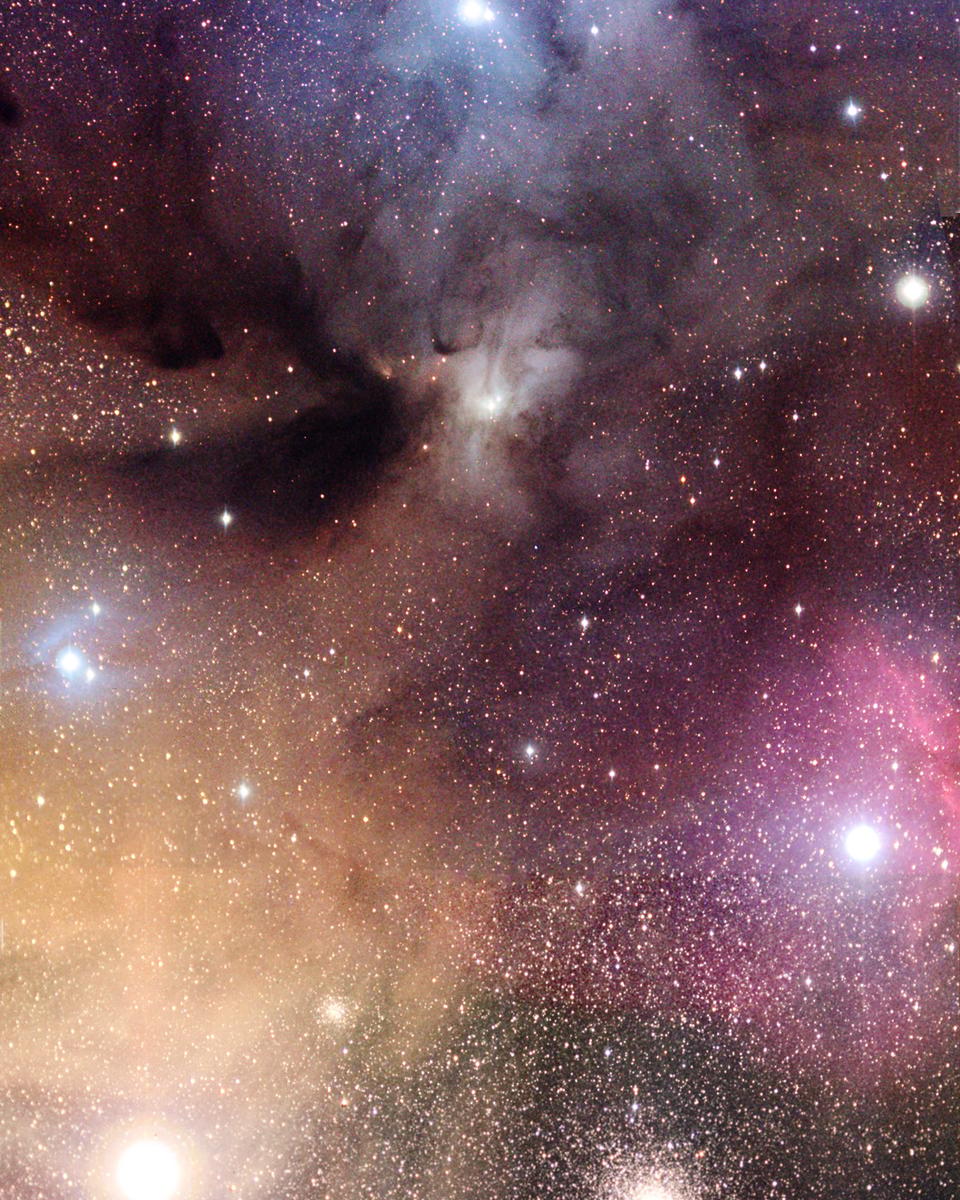 The Colorful Clouds of Rho Ophiuchi