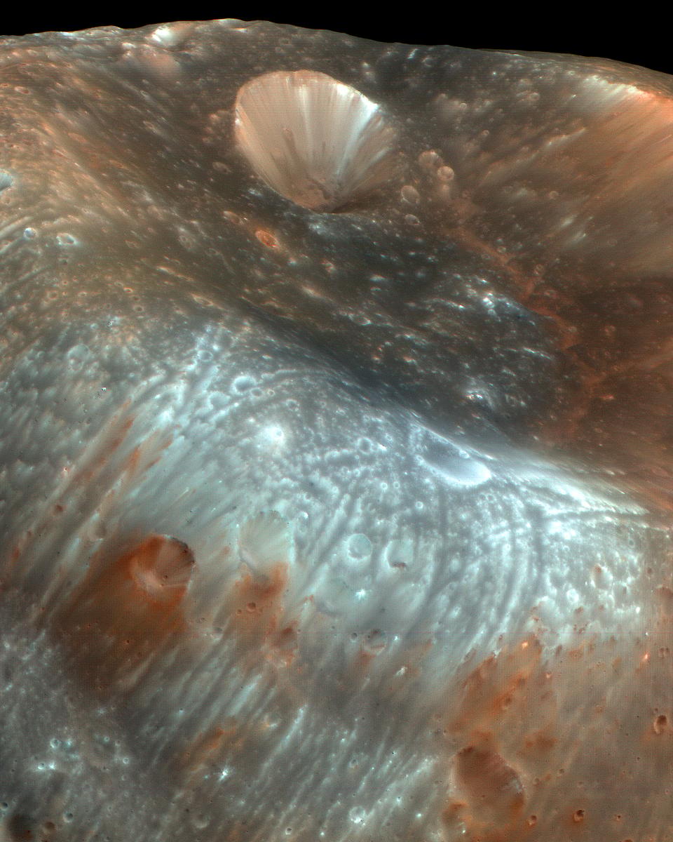 Stickney Crater