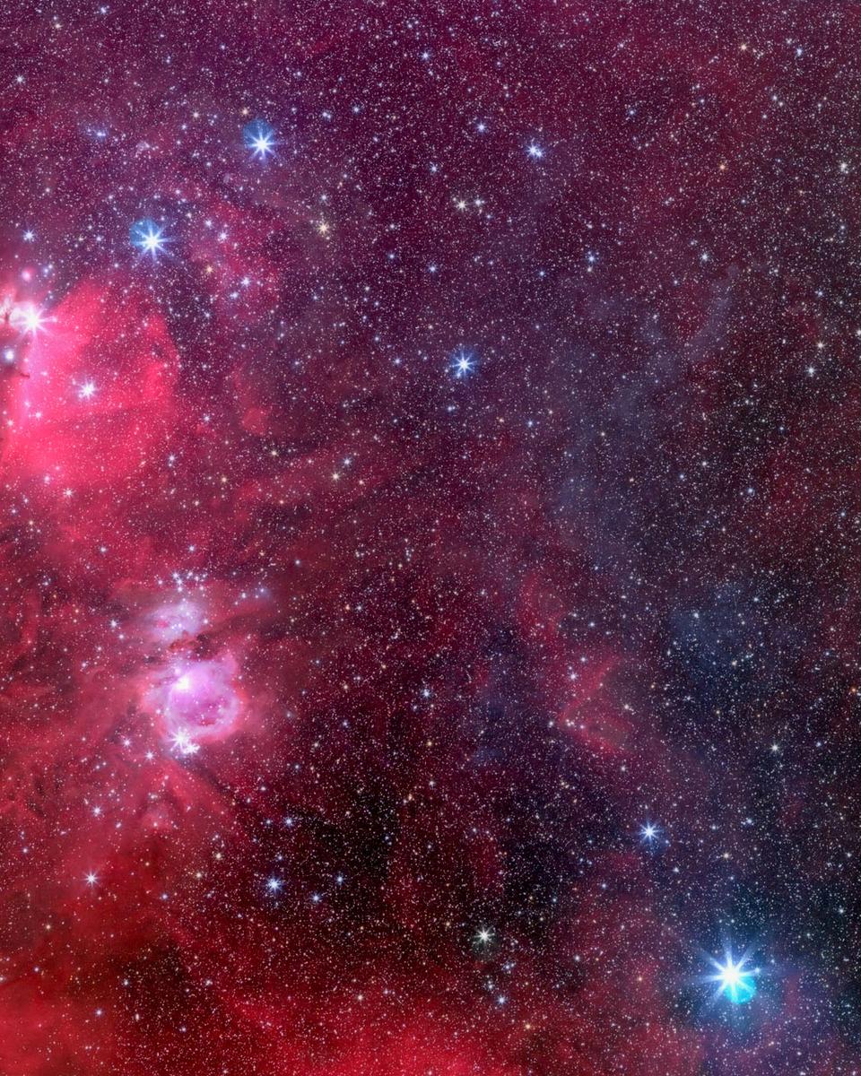 Southern Orion: From Belt to Witch