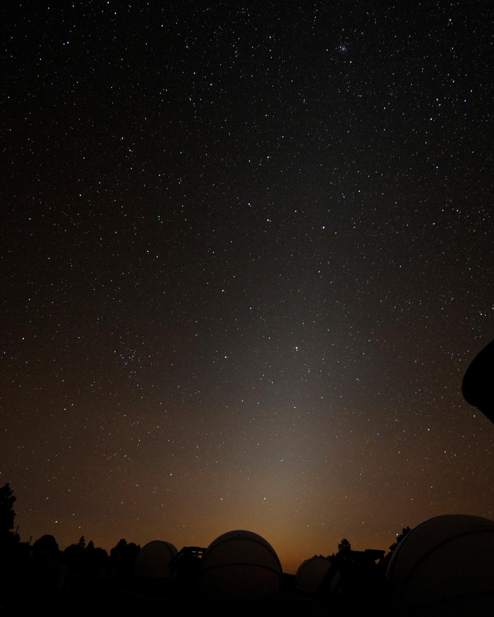 Zodiacal Light Over New Mexico