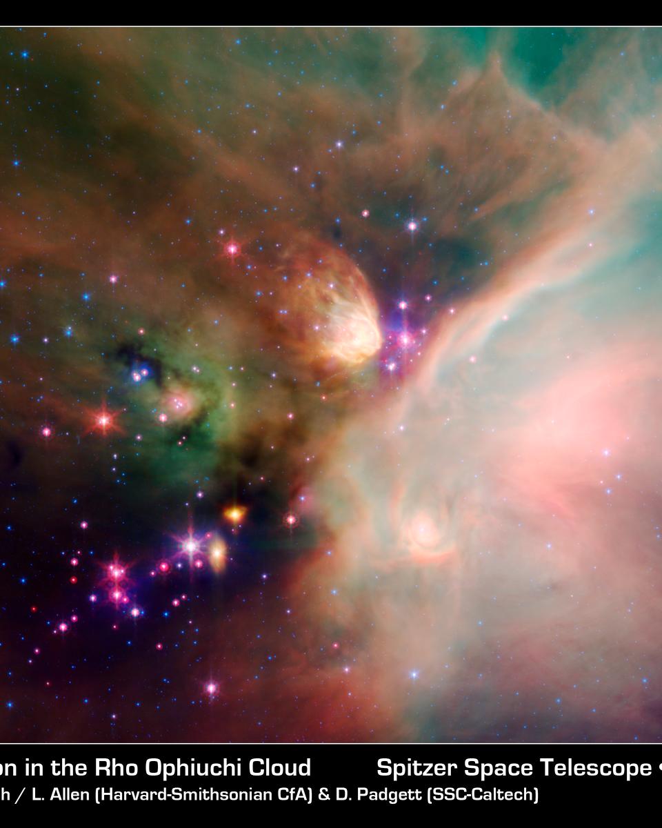 Young Stars in the Rho Ophiuchi Cloud