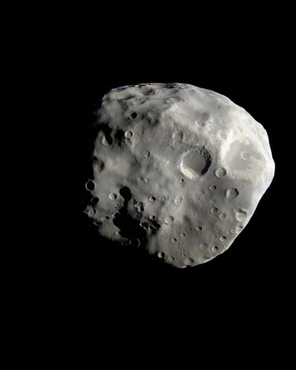 Saturn's Moon Epimetheus from the Cassini Spacecraft