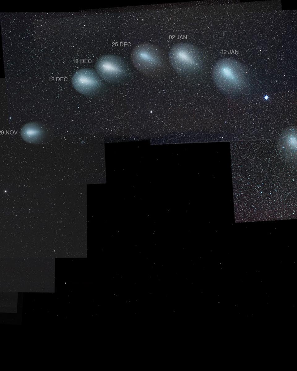 Three Month Composite of Comet Holmes