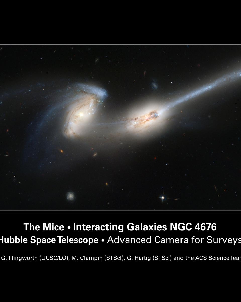 NGC 4676: When Mice Collide