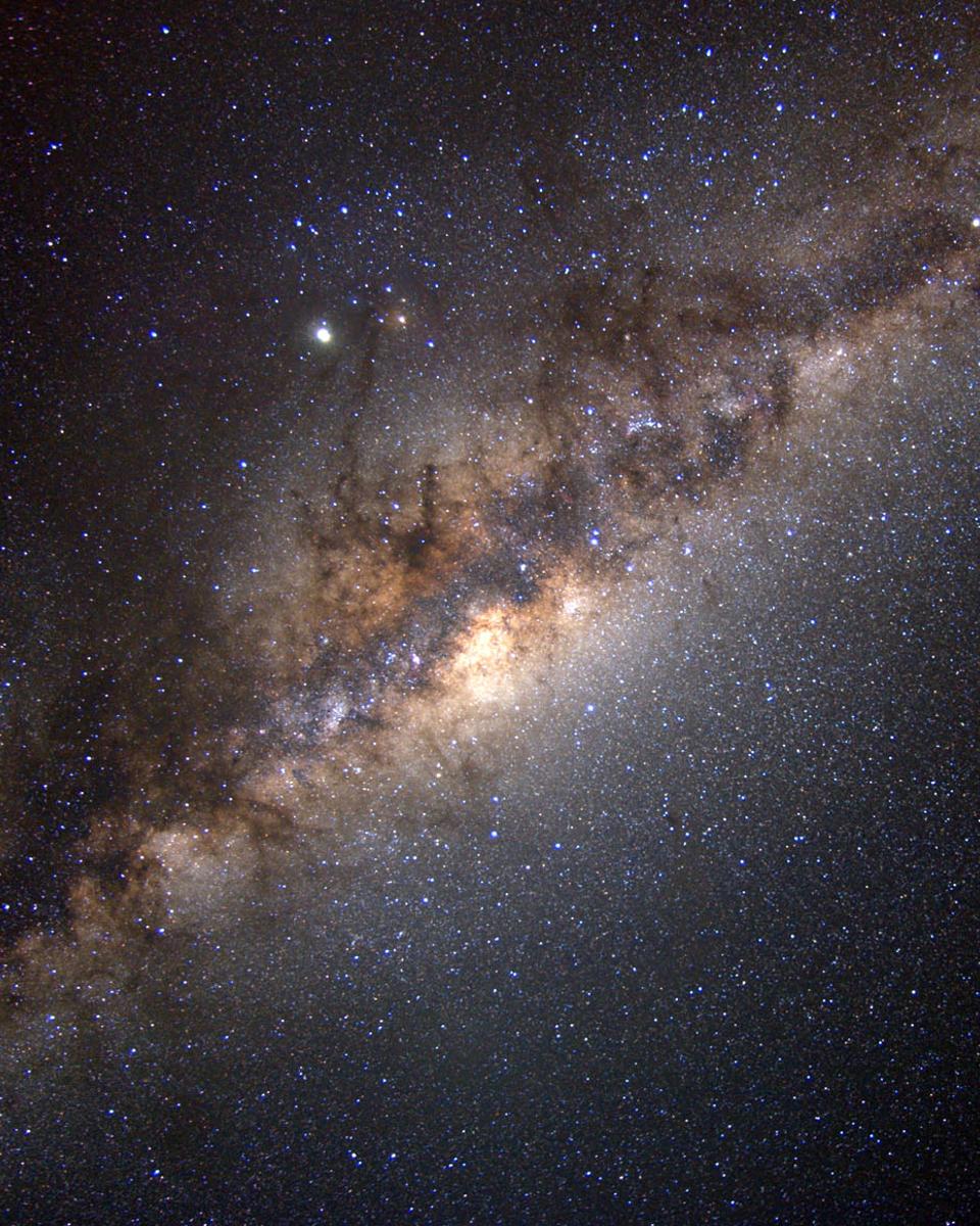 The Milky Way at 5000 Meters
