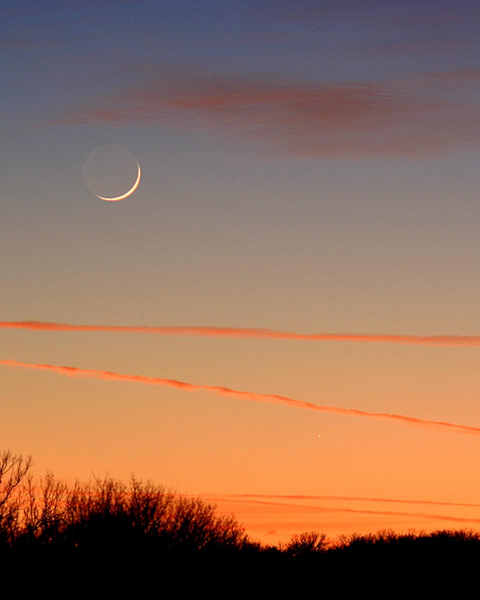 Mercury Chases the Sunset