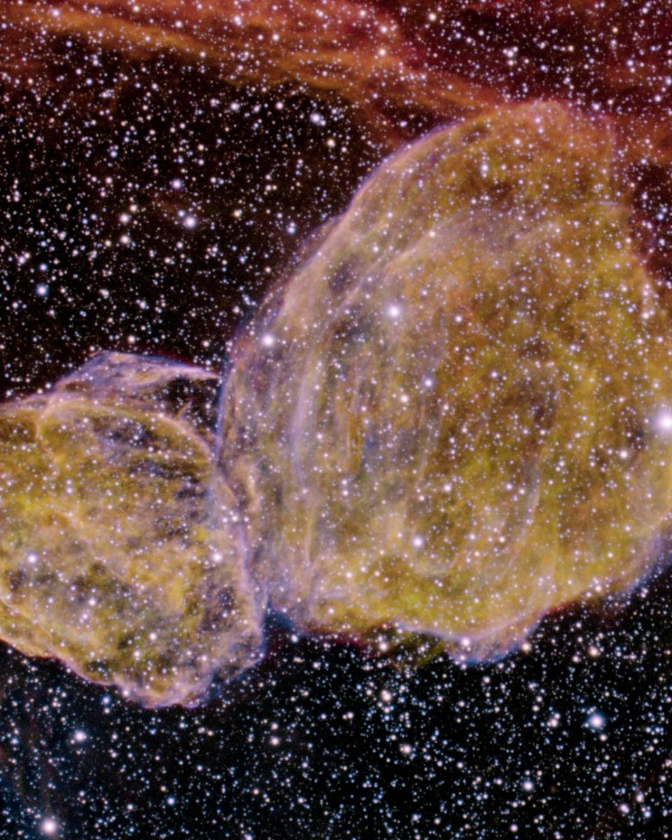 Double Supernova Remnants DEM L316