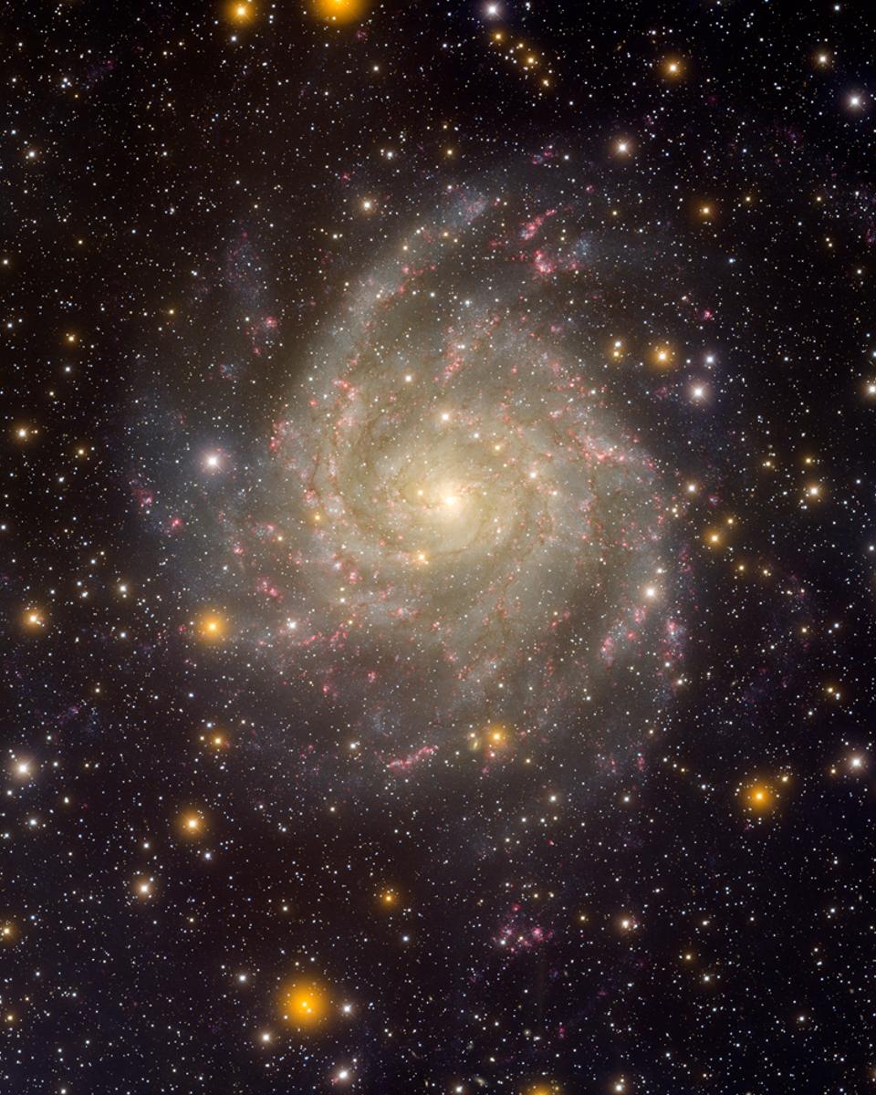 Hidden Galaxy IC 342 from Kitt Peak