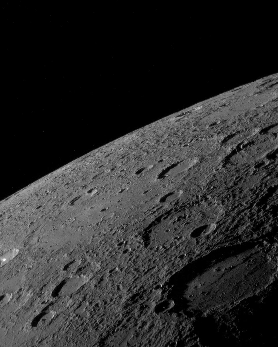 Mercury's Horizon from MESSENGER