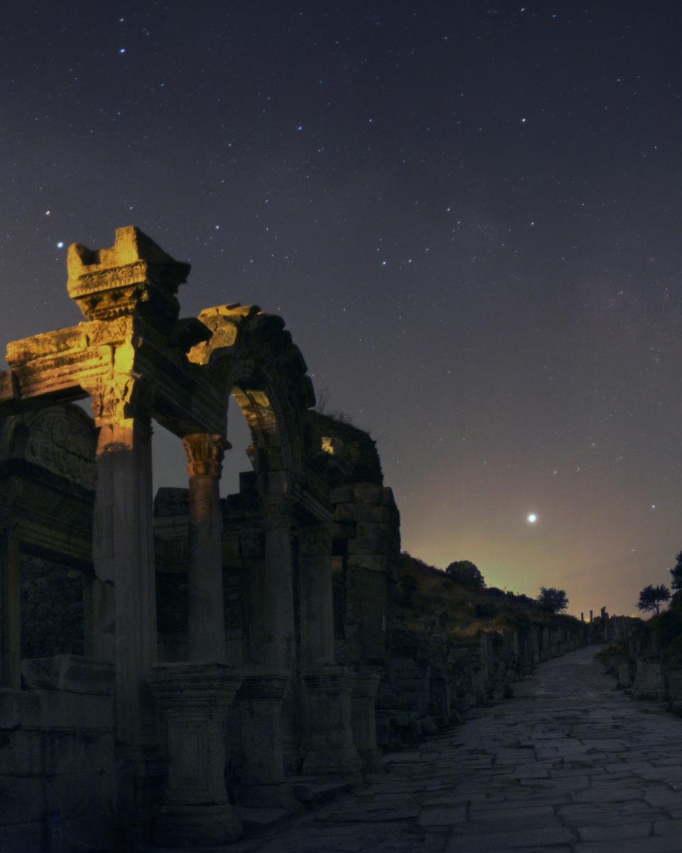 Jupiter over Ephesus