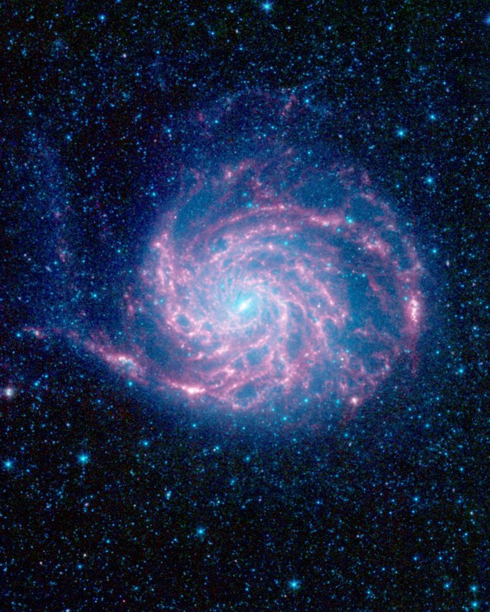 Spitzer's M101