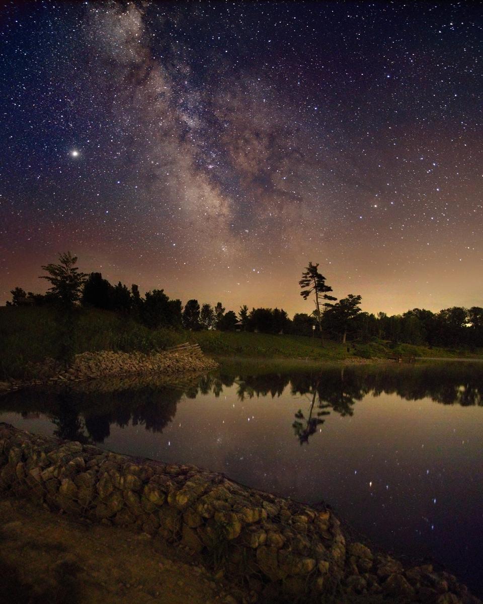 The Milky Way Over Ontario