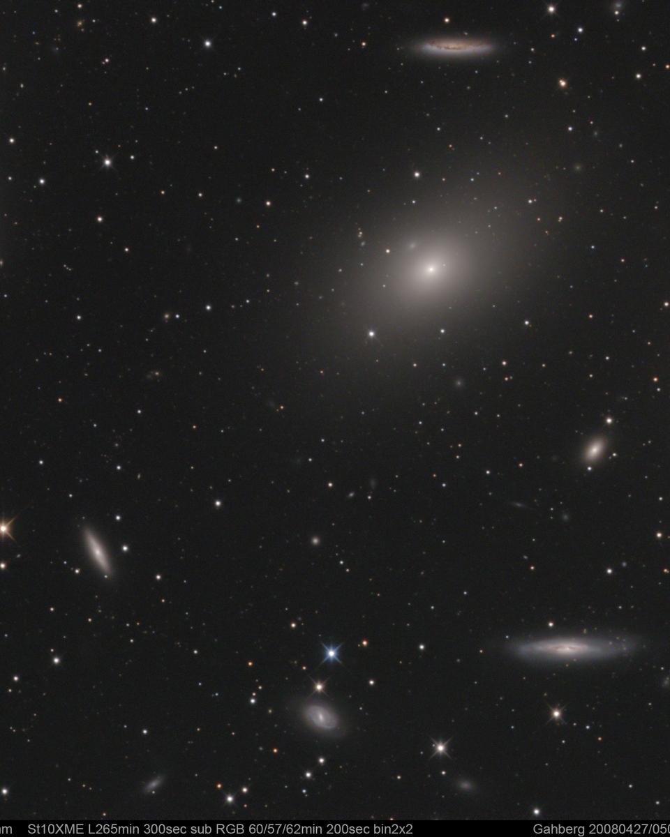In the Heart of the Virgo Cluster