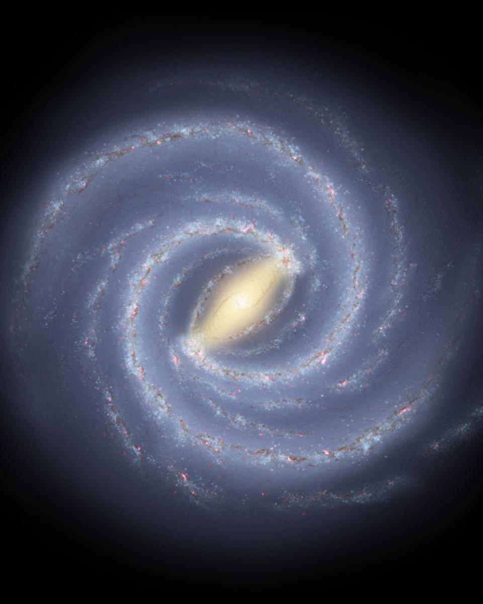 Two-Armed Spiral Milky Way