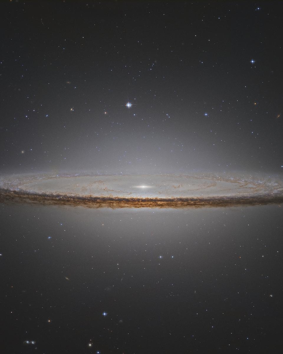 M104 Hubble Remix