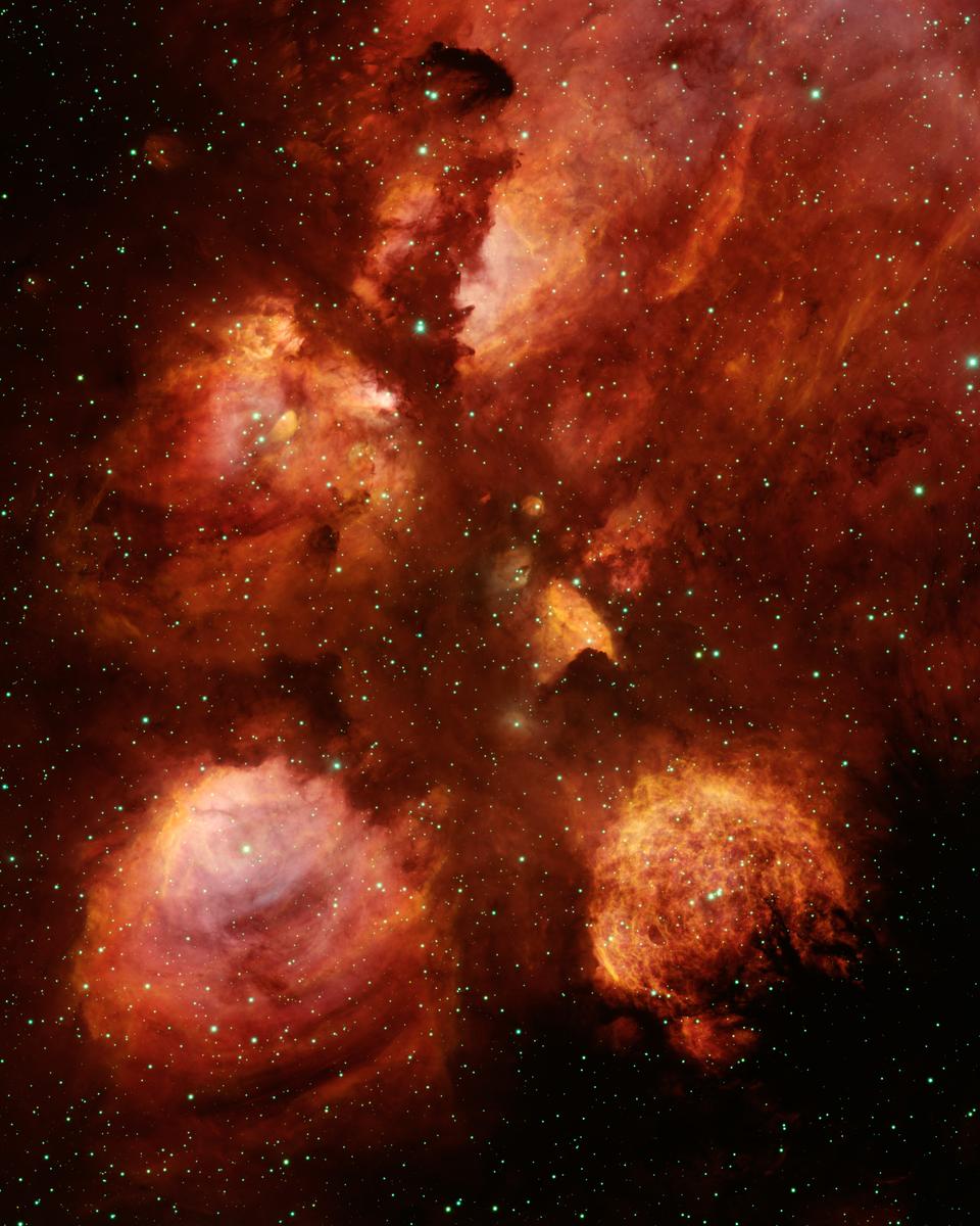 NGC 6334: The Cat's Paw Nebula