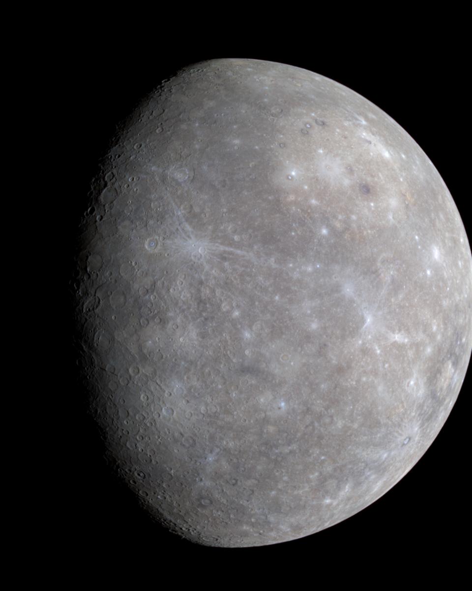 Mercury in Accentuated Color