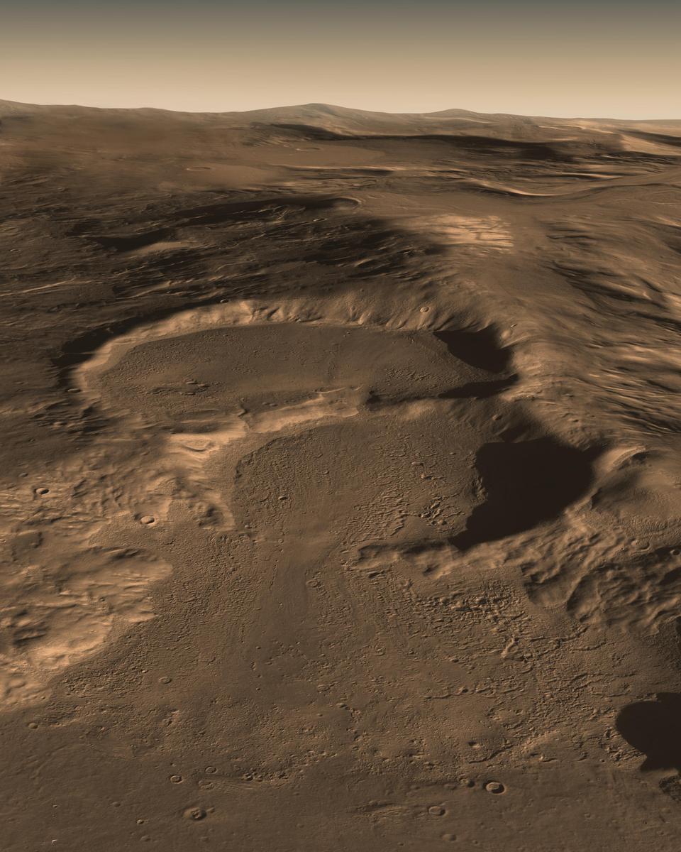 Radar Indicates Buried Glaciers on Mars