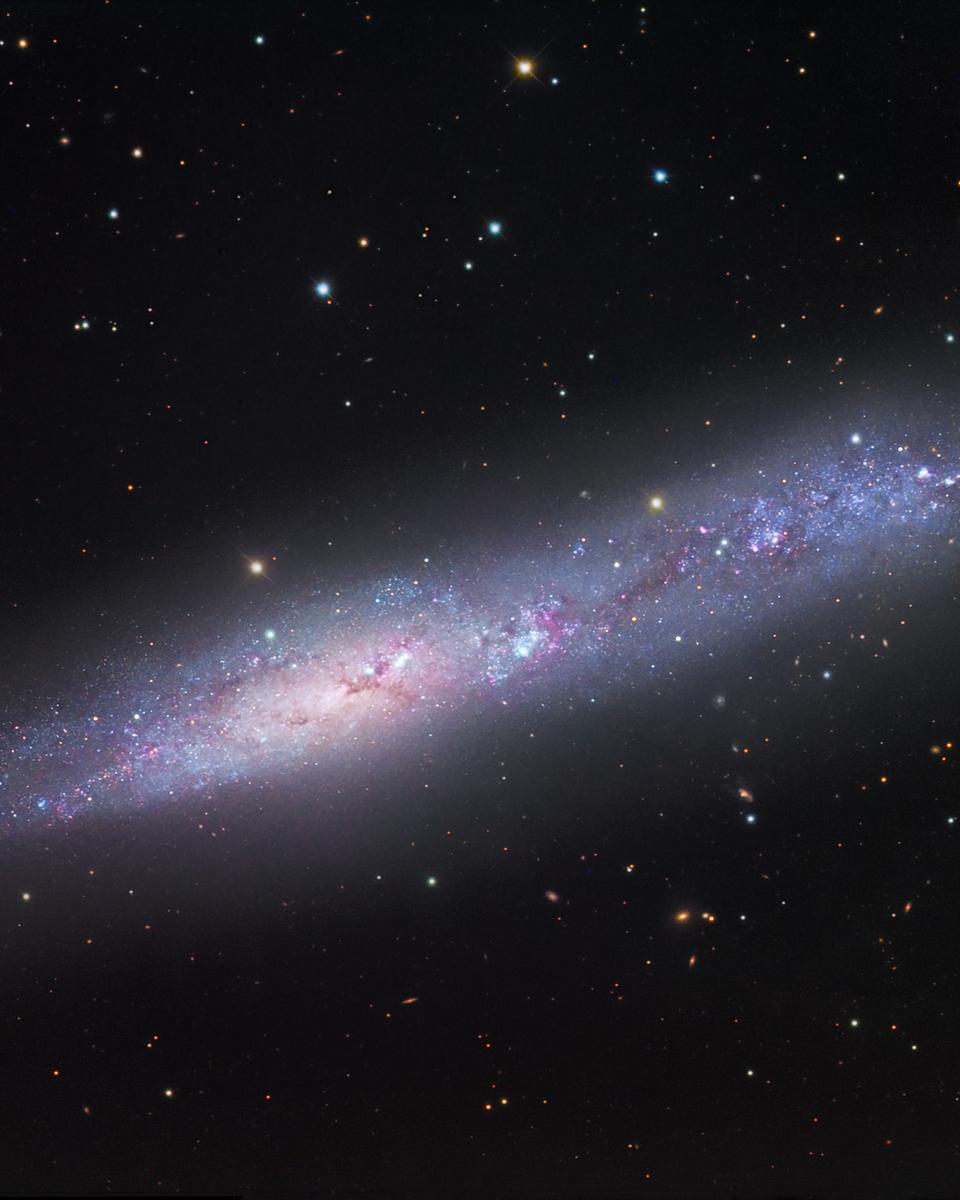 Irregular Galaxy NGC 55