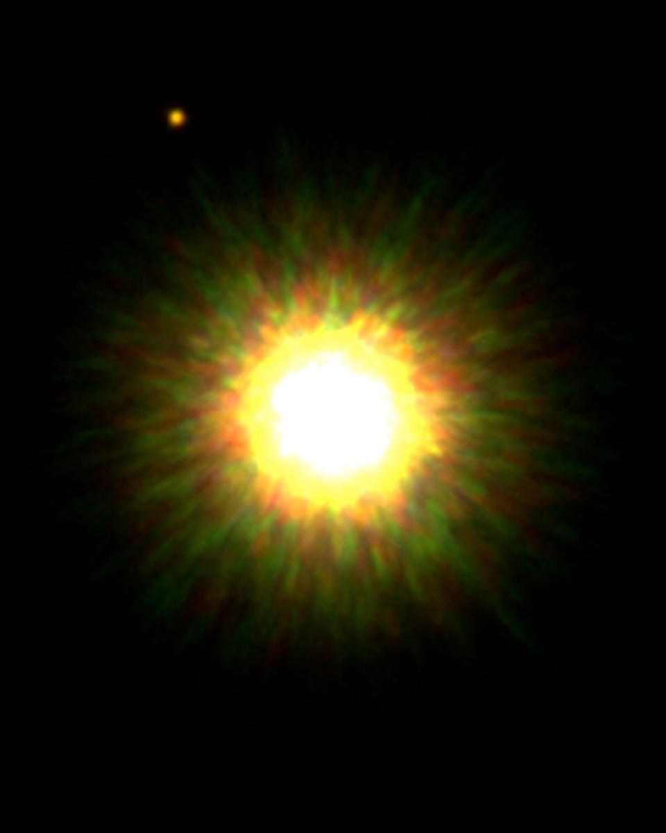 Companion of a Young, Sun-like Star