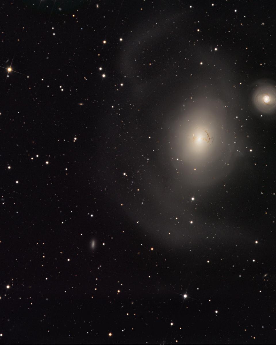 NGC 1316: After Galaxies Collide