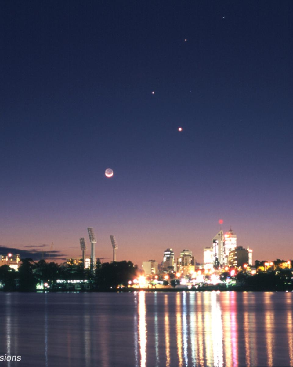 Planets over Perth
