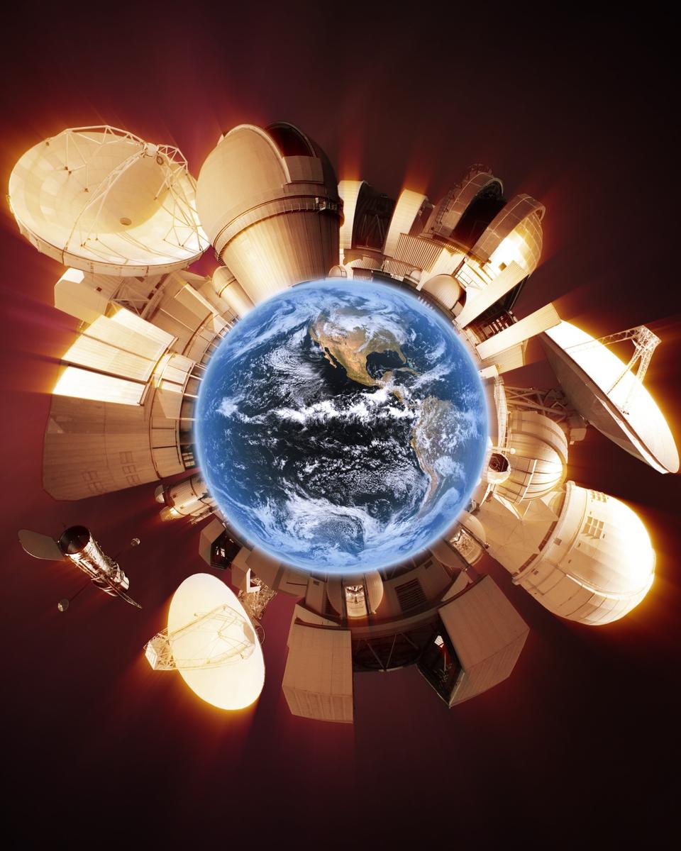 Around the World in 80 Telescopes