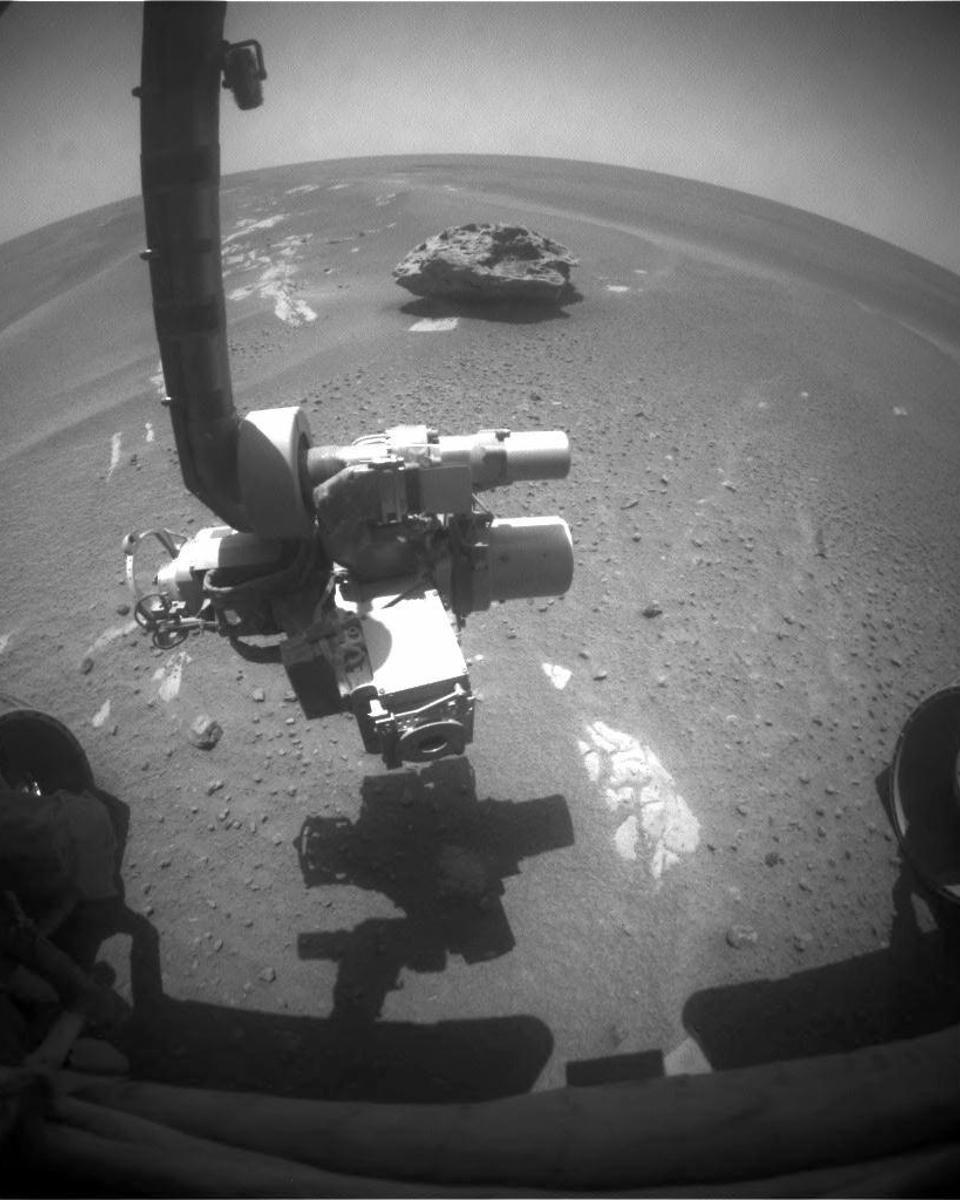 Block Island Meteorite on Mars