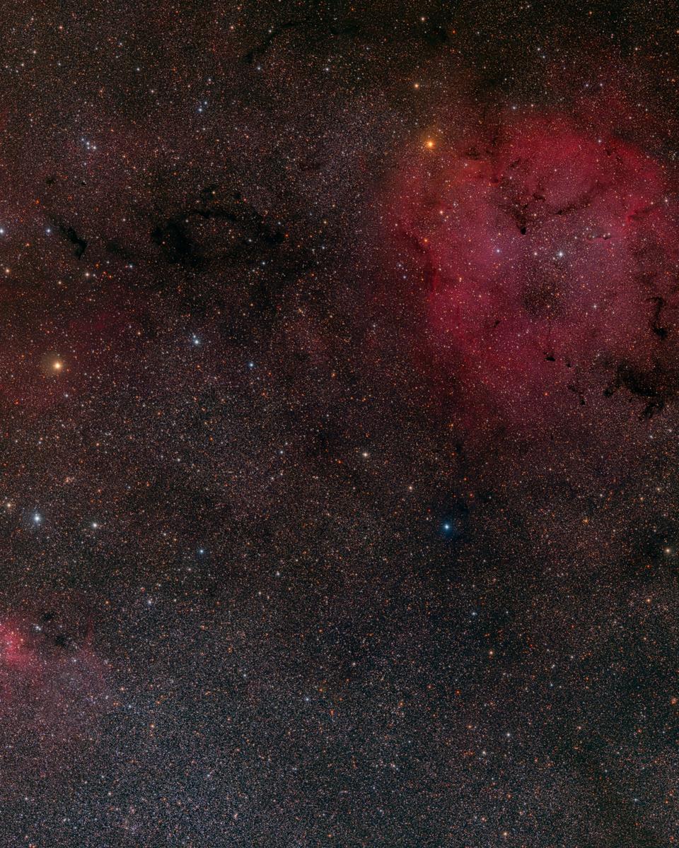 IC 1396 and Surrounding Starfield