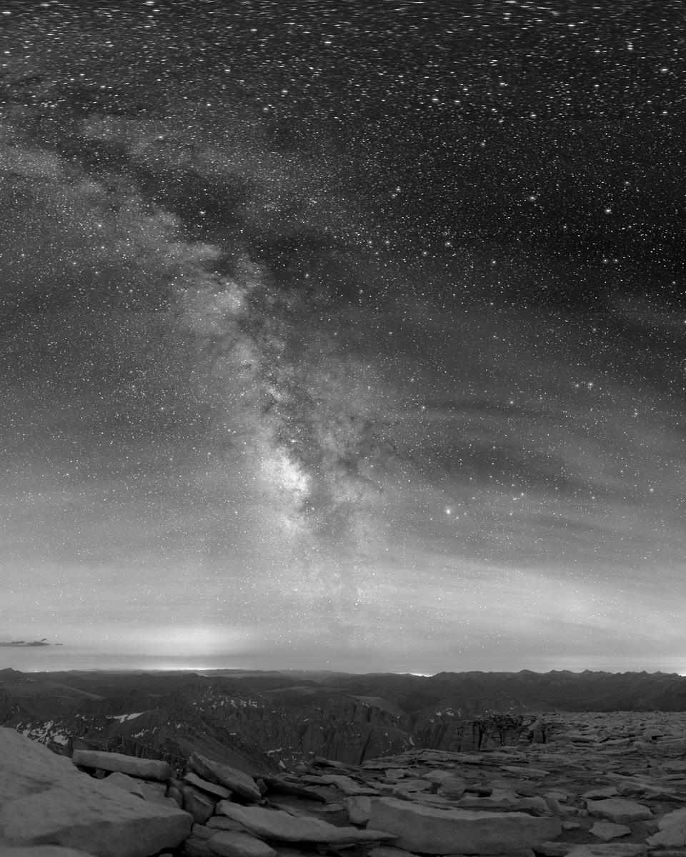 A Dark Sky Over Sequoia National Park