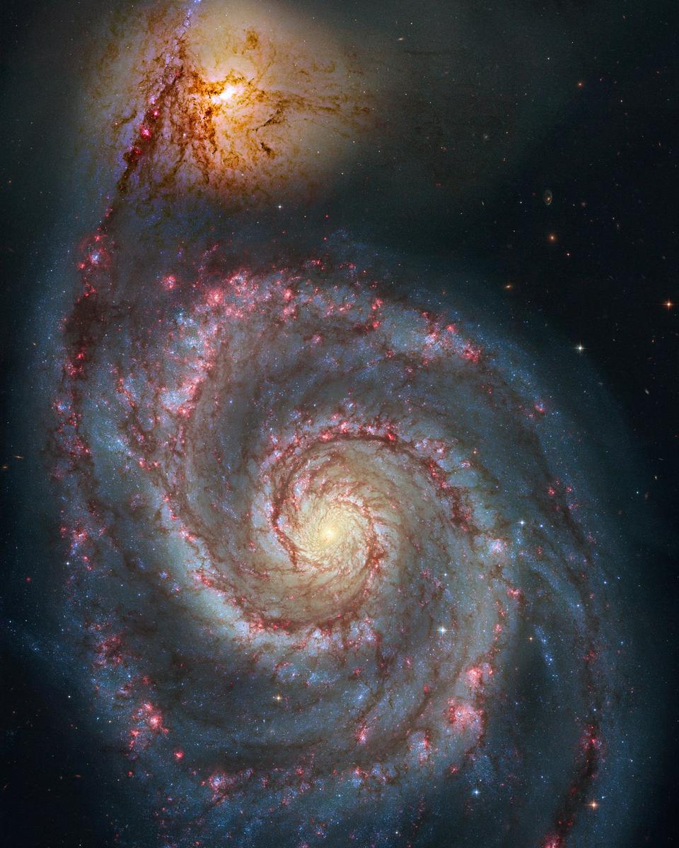 M51 Hubble Remix